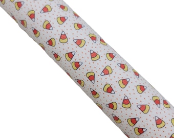 Candy Corn Faux Leather Sheet: DIY Hair Bows, Planner Crafts