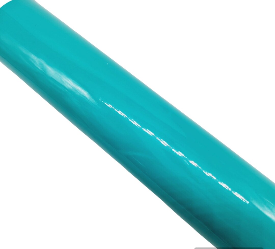 TEAL GREEN GLOSSY Fabric Sheet Hair Bows Earrings Etsy.de