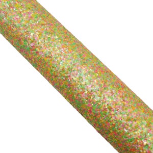 MULTI COLOR Chunky Glitter Fabric Sheets, Chunky Glitter Canvas Sheet, Glitter Fabric Leather, DIY Hair Bows, Faux Earrings