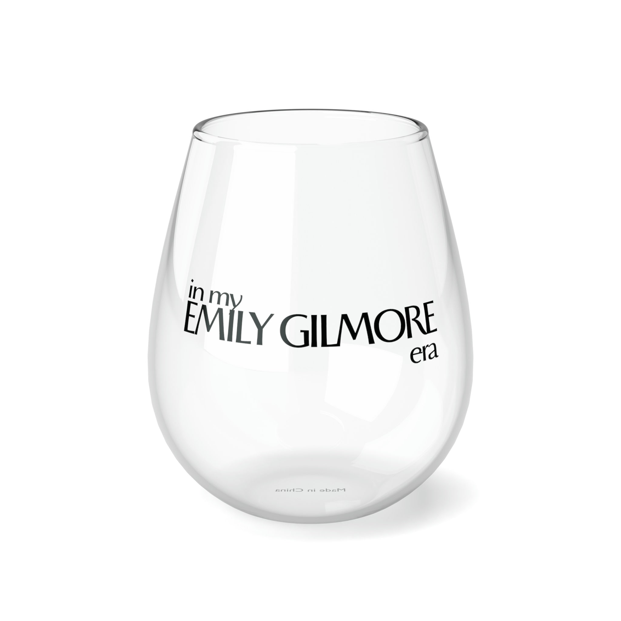  Gilmore Girls Wine Glass Set! Only prostitutes have two glasses  of wine. : Handmade Products