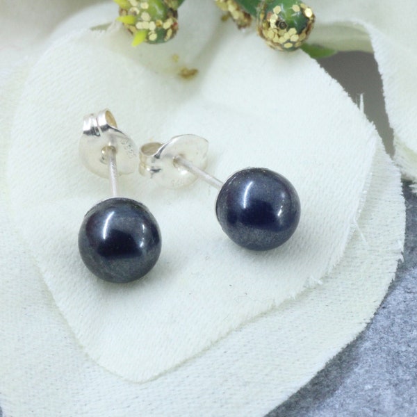 Hematite Earrings Etsy