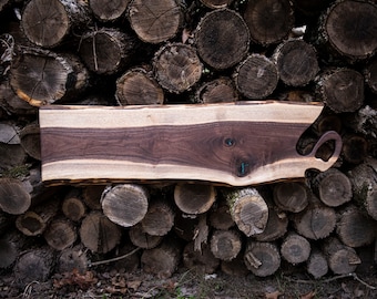 Large Charcuterie Board Black Walnut Cheese Platter Wooden Tray Cutting Board Ozarks Woodland