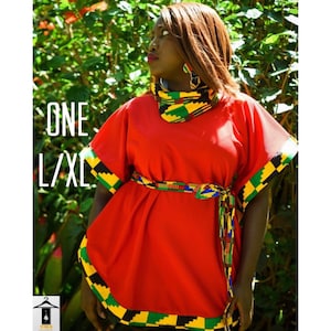 African Print Ankara Tops