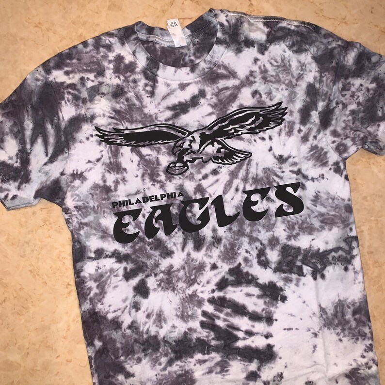 tie dye eagles shirt