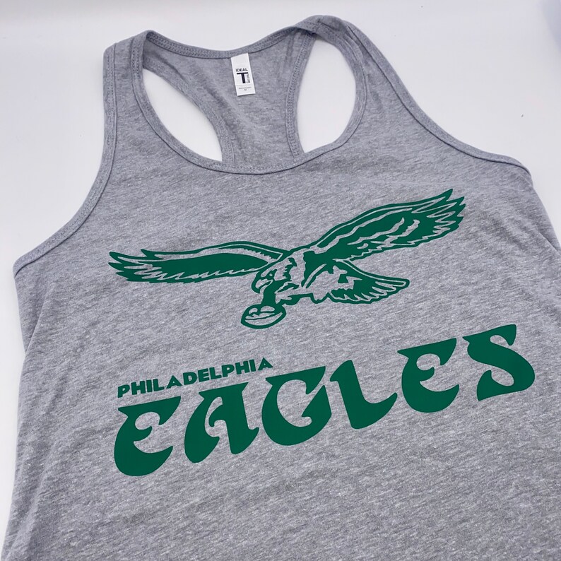 Women's Retro Philadelphia Eagles TShirt Etsy
