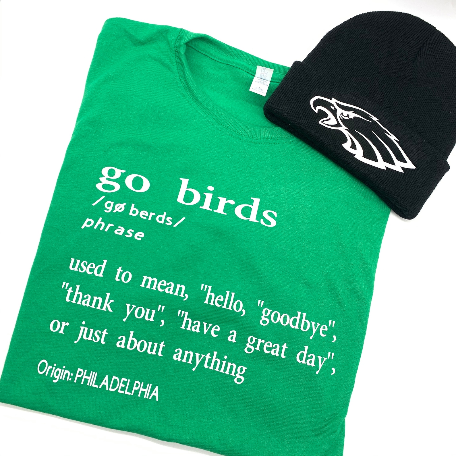 Go Birds Philadelphia Eagles Tshirt Philly Go Birds Meaning Etsy