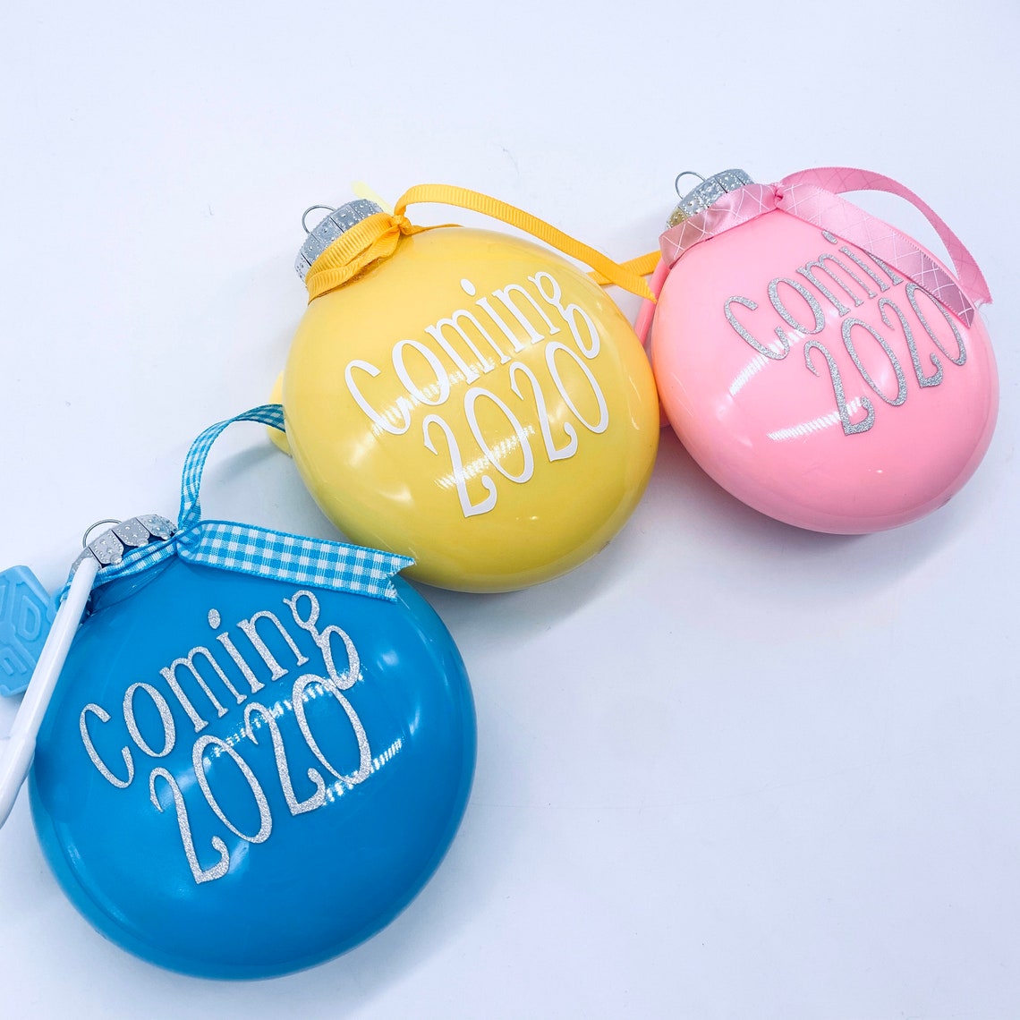 New Baby on the Way Christmas Ornament Baby boy Baby girl Etsy