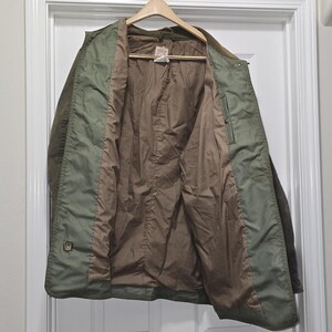 Giacca da caccia vintage Filson Tin Cloth, stile 466, finitura ad olio USA, da uomo, taglia XL immagine 2