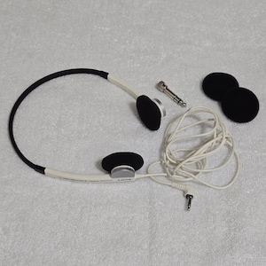 Sony MDR-21 Vintage Stereo Kopfhörer Weiß Walkman Retro Bundle selten Bild 1