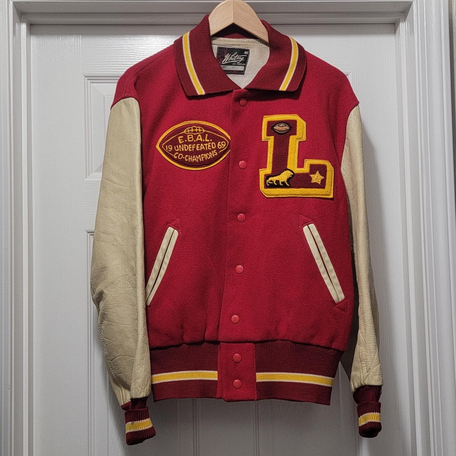 Vintage Whiting Varsity Jacket - Etsy