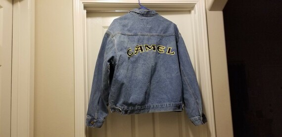 camel jean jacket