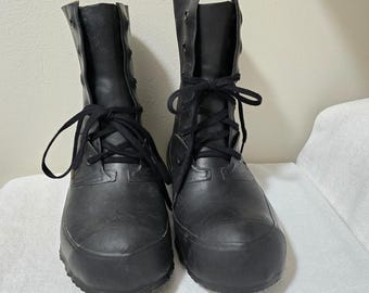 80s US Military Hood Extreme Cold Weather Mickey Mouse Boots Men's 9xw NO VALVE