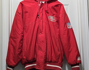 Vintage 90s San Francisco 49ers Starter Anorak Jacket XL - Etsy UK