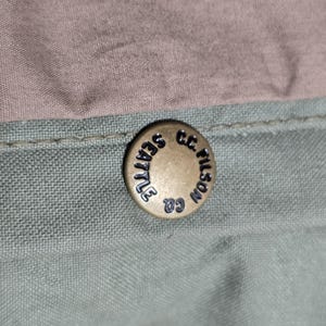 Giacca da caccia vintage Filson Tin Cloth, stile 466, finitura ad olio USA, da uomo, taglia XL immagine 5