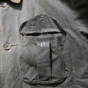 Giacca da caccia vintage Filson Tin Cloth, stile 466, finitura ad olio USA, da uomo, taglia XL immagine 16
