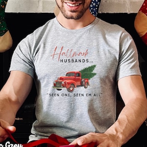 Hallmark Husband Hallmark Christmas Funny Christmas  Gift for Mom Graphic Tee Seen One Seen em All