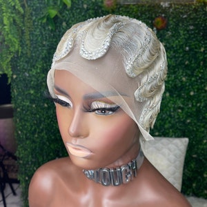 The Glam Lux Finger Wave Unit Lacefront Wig