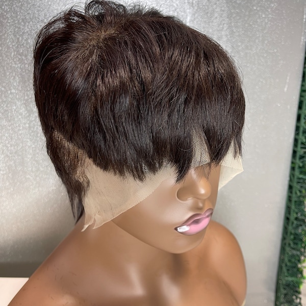 Boy Cut Wig Etsy