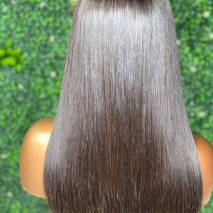 Lace Closure Machine Made Bang Unit 16” image 5