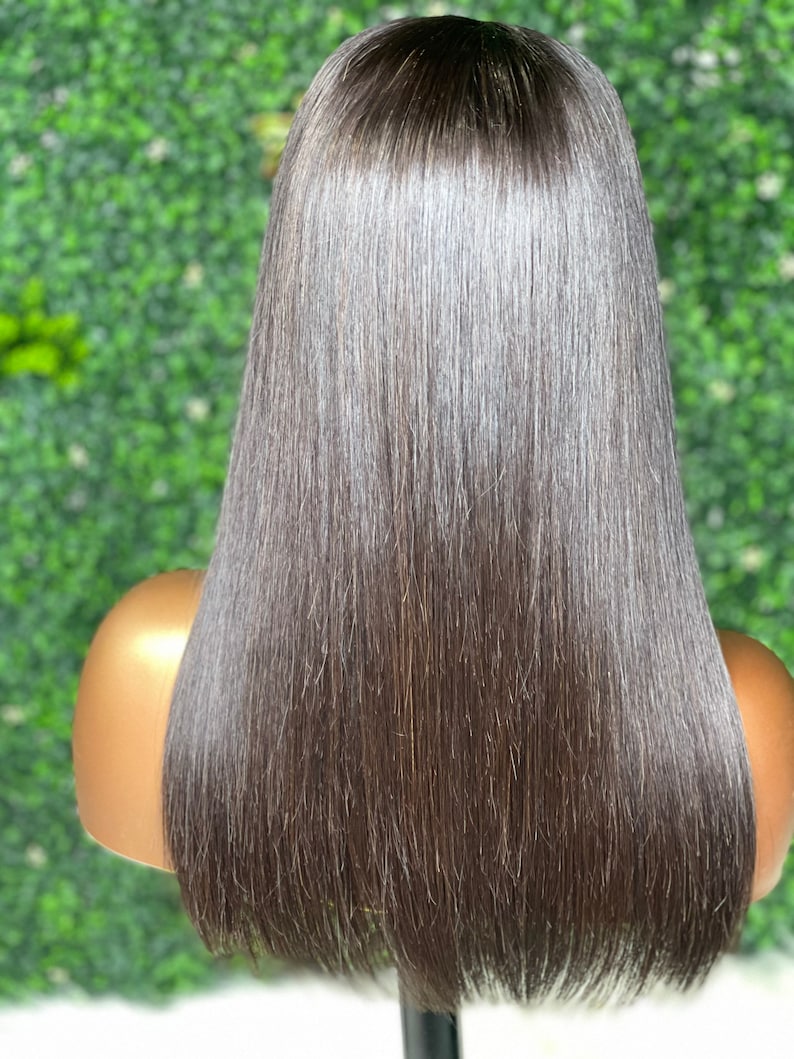 Lace Closure Machine Made Bang Unit 16” image 5