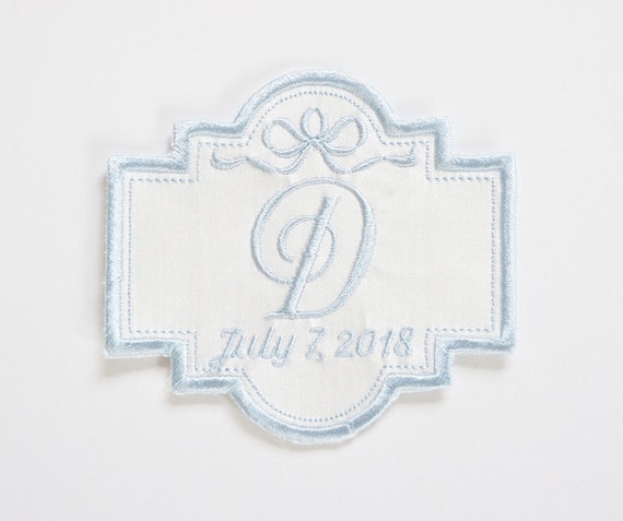 Custom Embroidered Wedding Dress Patch, Future Wedding, Bridal dress patch