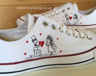 converse bridal trainers uk