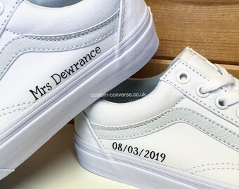 wedding vans shoes uk