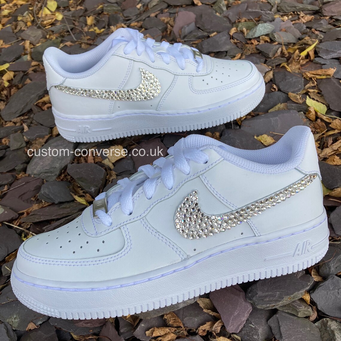 air force 1 silver tag