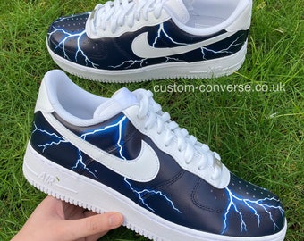Lightning Storm Nike Air Force 1 Custom 