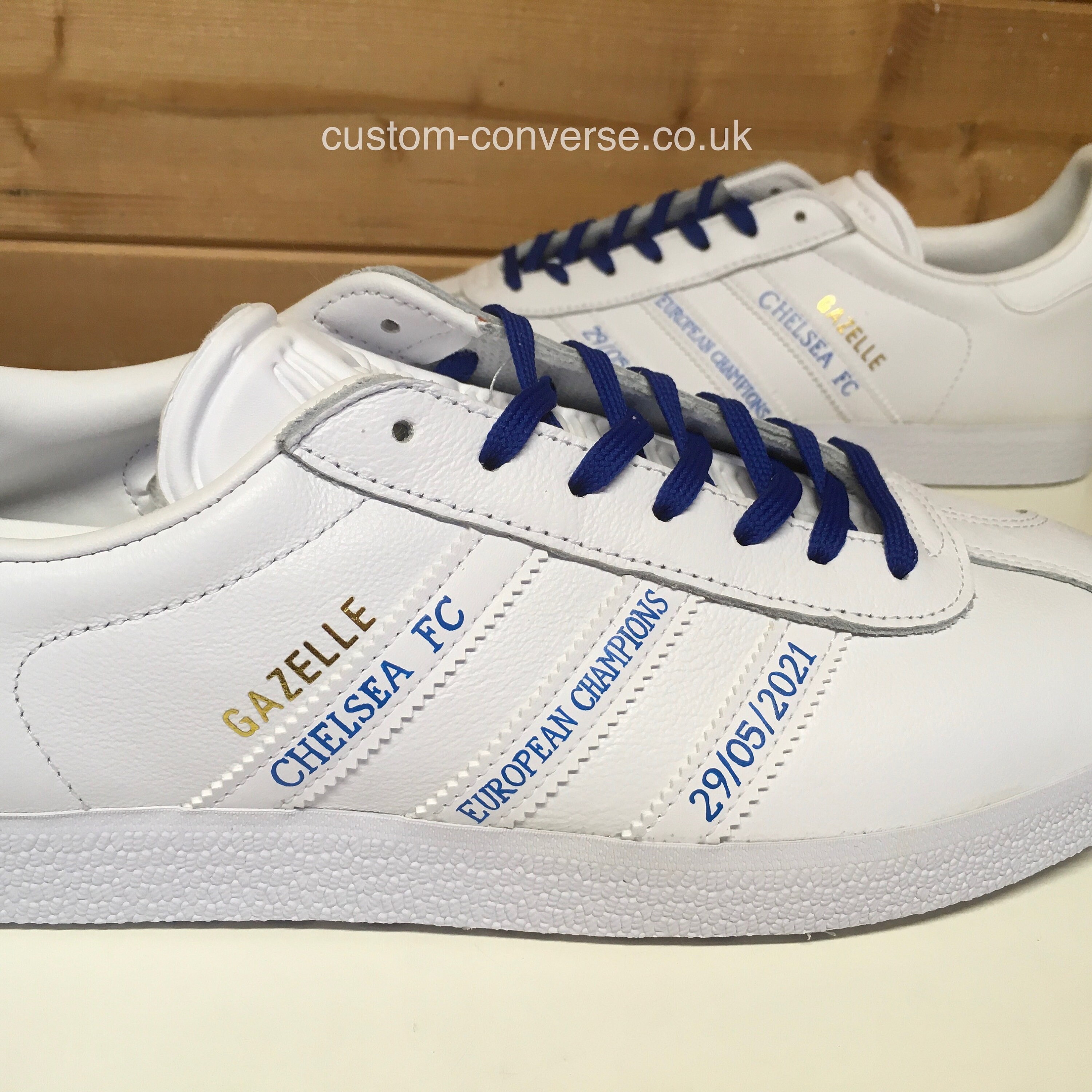 personalised gazelle trainers
