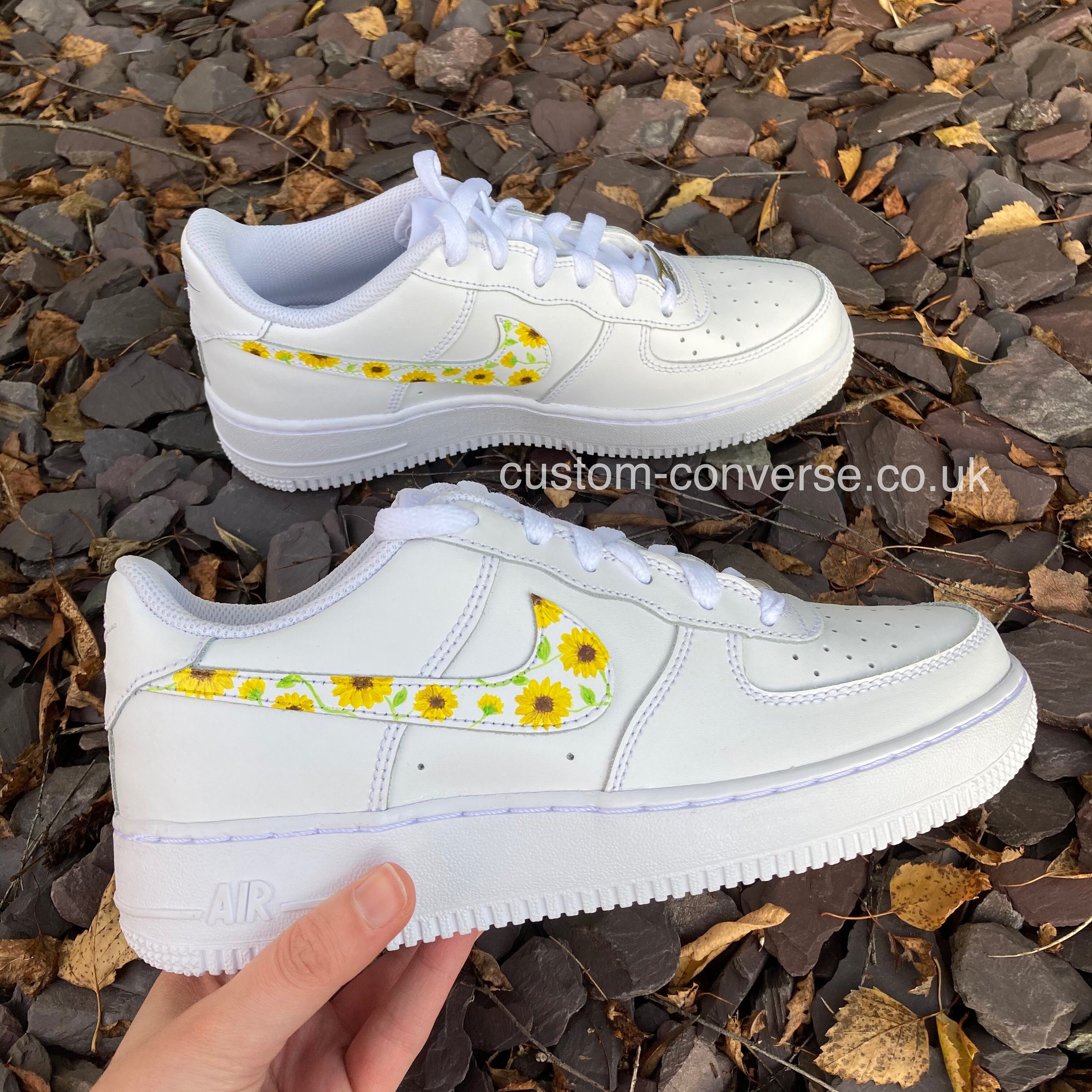 yellow air forces with flowers