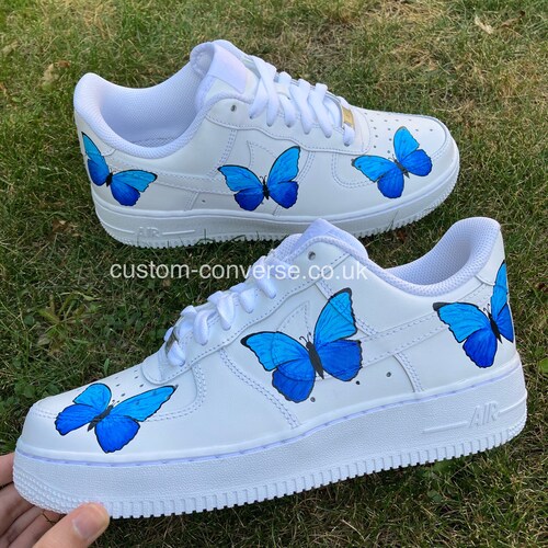 Blue Bandana Air Force 1 | Etsy