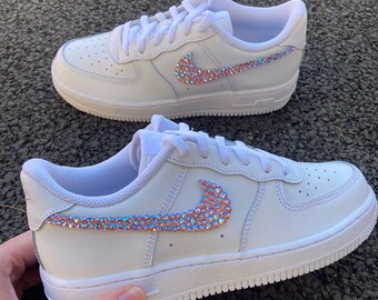 Best Nike Brillantini Nere 2026 Nike Air Force 1 Glitter Black VR Custom Shoes