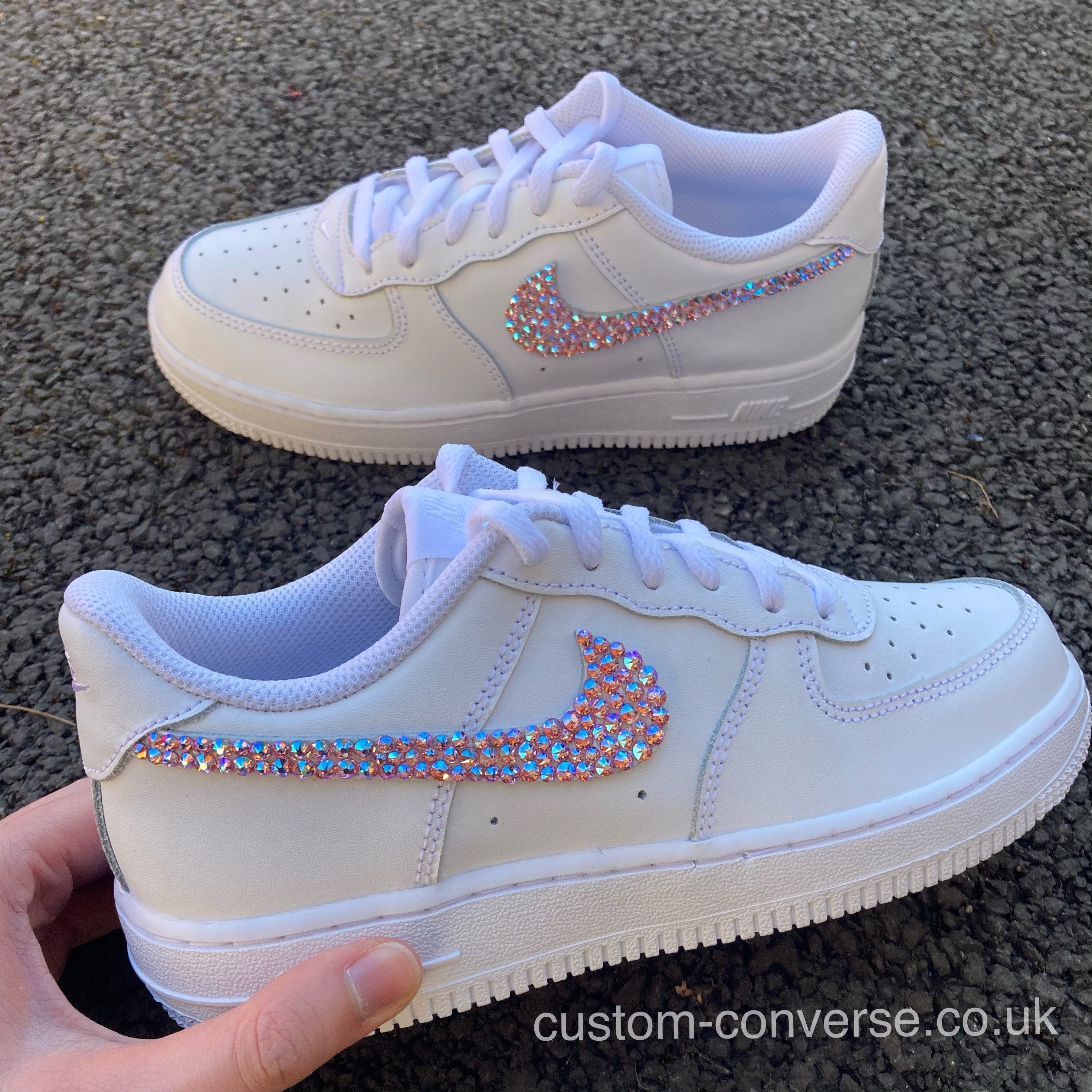 nike air force 1 womens rose gold