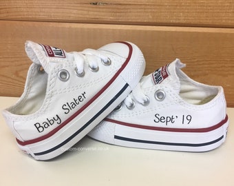 Kids Personalised Converse Trainers