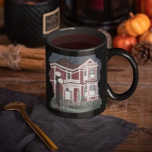 Charmed  Halliwell Manor 11oz Black Mug