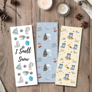 The Seasons of the Hollow Bookmark Set of 3