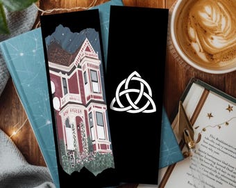 Halliwell Manor Charmed Illustration Bookmark