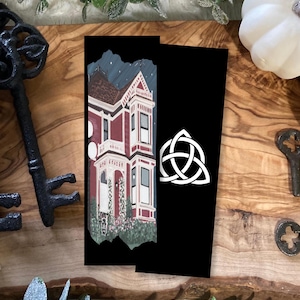 Halliwell Manor Charmed Illustration Bookmark