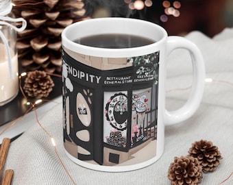 Taza de cerámica New York Mug Serendipity de 325 ml (11 oz)