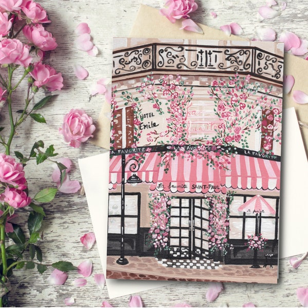 Paris Note Cards Etsy