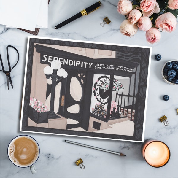 Serendipity New York Cafe Impression artistique