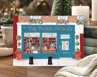 Greeting Card Notting Hill London Travel Book Shop
