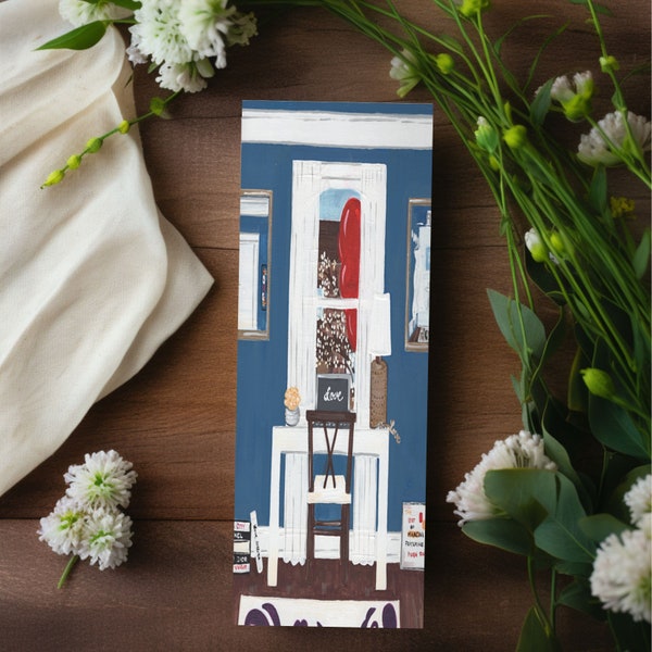 Carrie's Blue Apartment Love in NYC Bookmark