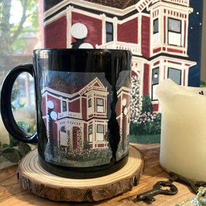 Charmed Halliwell Manor 11oz Black Mug