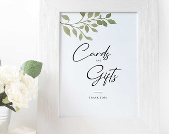 Letreros para tarjetas y regalos: Decoración para bodas, despedidas de soltera y fiestas (descarga digital)