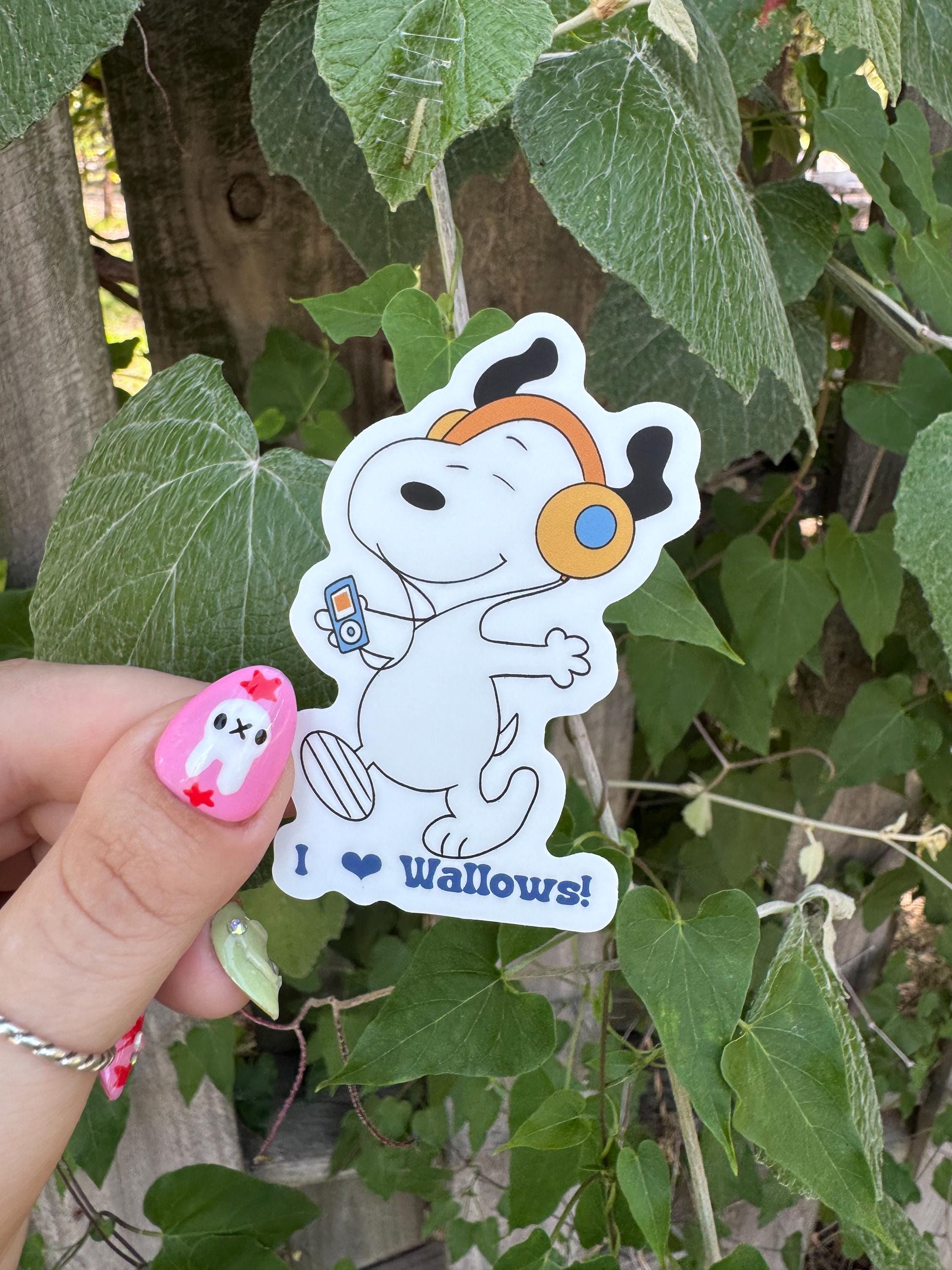 Fmba Sticker Wallows Esnupi Sticker – Band-inspired Vinyl Stickers, Laptops & Water ...