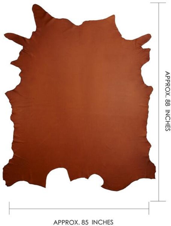 Concord Cow Semi Aniline Cow Hide Leather Etsy