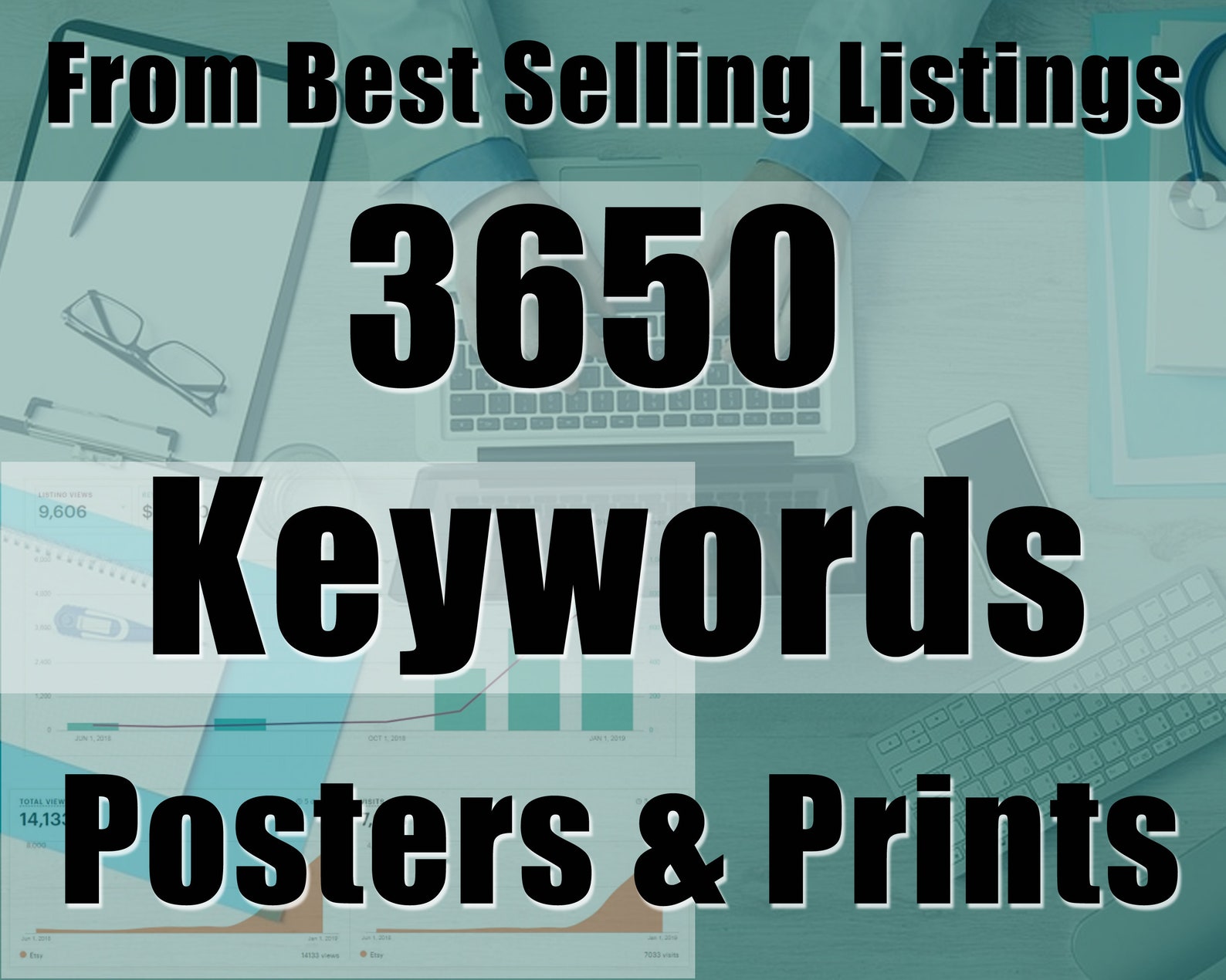 3650 Best Selling Poster & Print Keyword List SEO Tag Ideas Etsy
