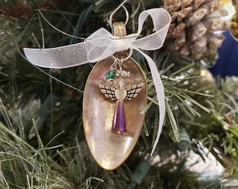 Spoon Angel Ornament.